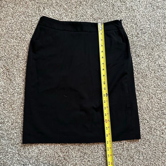 Theory black pencil skirt size 0 - Picture 7 of 8